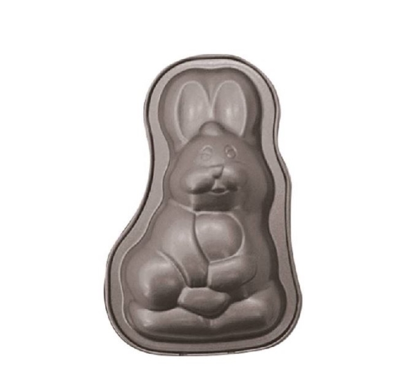 CAKE MOULD EASTER RABBIT NON STICK 12X2.6CM 47764 12