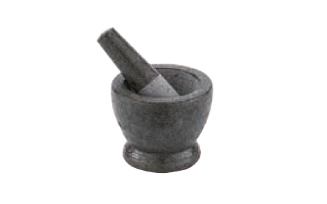 MORTAR AND PESTLE 9X12.5CM 49618 12