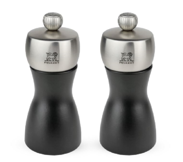 SALT AND PEPPER GRINDER FIDJI BLACK 15CM 2 17132