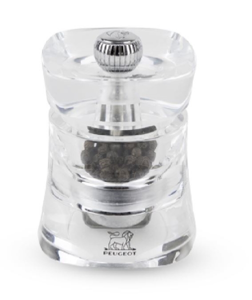 PEPPER GRINDER TRANSPARENT 8CM 25762