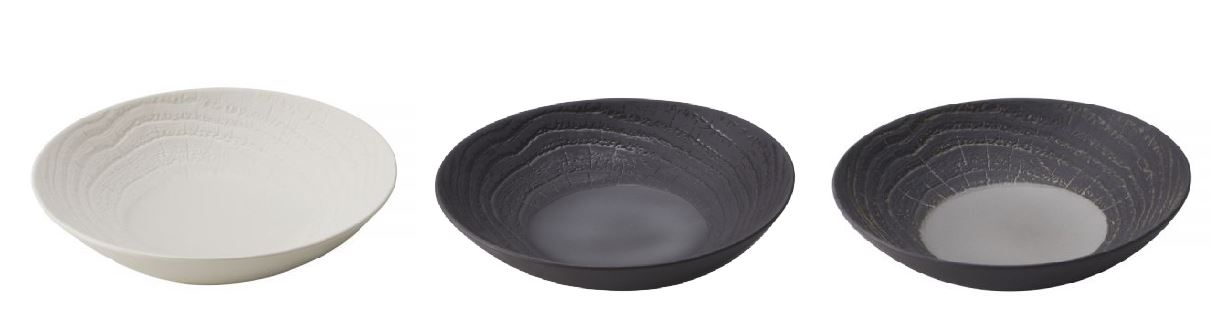 DEEP PLATE ARBORESCENCE BLACK 24CM 648289