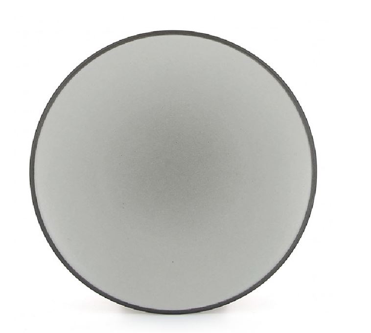 FLAT PLATE EQUINOXE GREY 16CM 649491