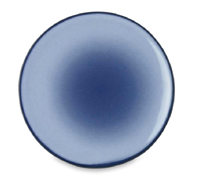 FLAT PLATE EQUINOXE BLUE 16CM 649493