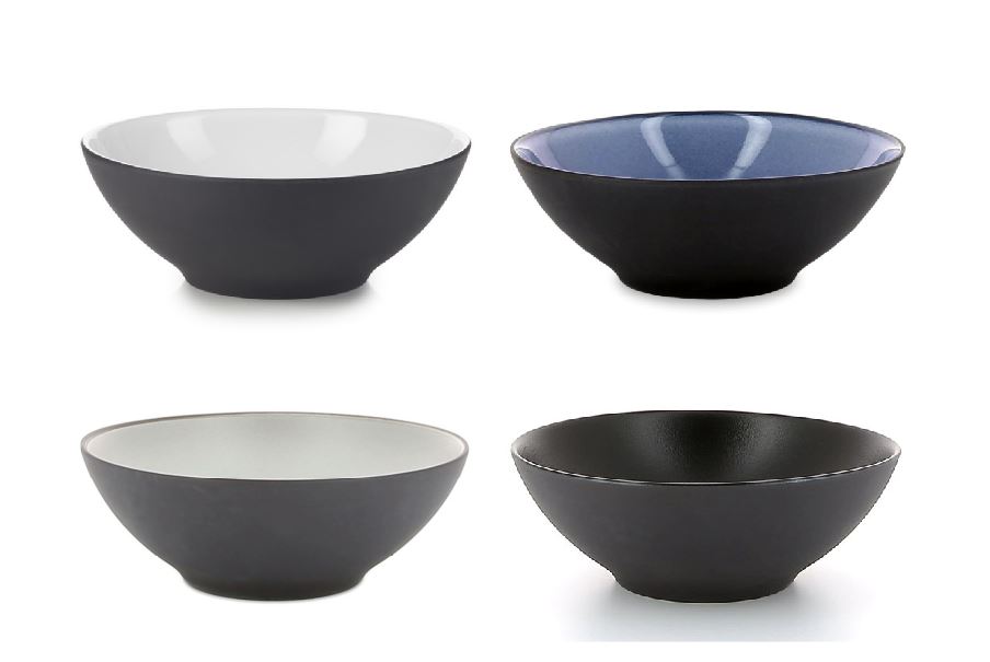 BOWL EQUINOXE GREY 19CM 649577