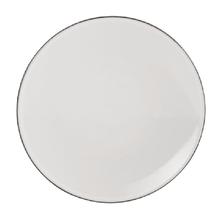 FLAT PLATE EQUINOXE WHITE 31CM 651429