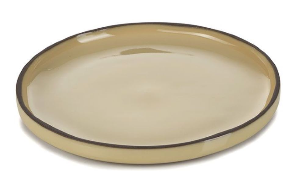 FLAT PLATE CARACTERE BEIGE 26CM 652702