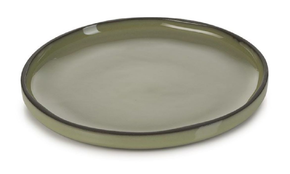 FLAT PLATE CARACTERE PISTACHIO 26CM 652706