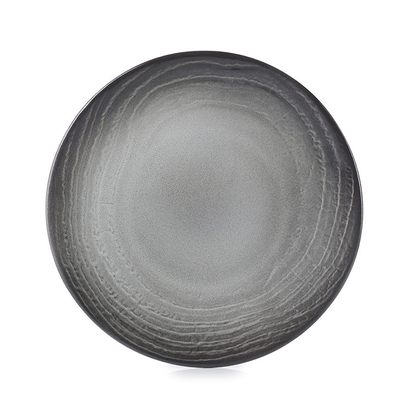 FLAT PLATE SWELL BLACK 16CM 653514