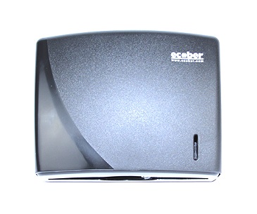 PAPER TOWEL DISPENSER Z FOLD BLACK