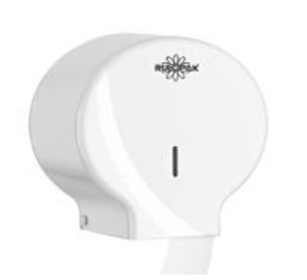 TOILET PAPER DISPENSER MAXI JUMBO WHITE