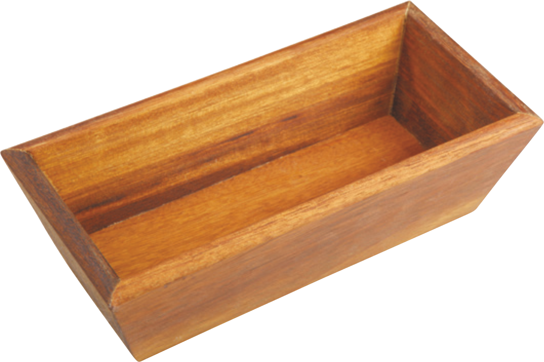 BREAD BASKET WOODEN 12X12X7.5CM IE1212